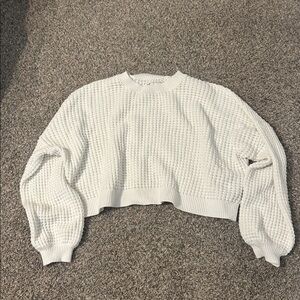 Hollister cropped sweater
